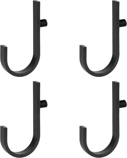 4 Pcs J-Shape Hooks Compatible with for Suncast Shed Accessories Organ