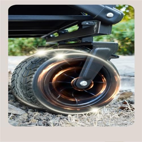 Portable Camping Cart,Portable Electric Beach Trolley Cart for Camping and Outdoor Activities