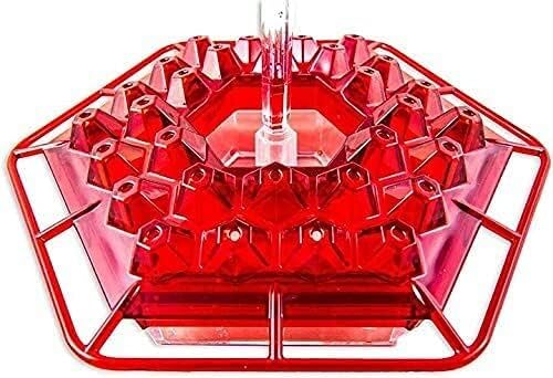 12 Ounce Capacity 30 Ports Hummingbird Feeder, Best Hanging Hummingbird Feeder with Perch and Built in Ant Moat for Gardens and Yards Hummingbird Feeder