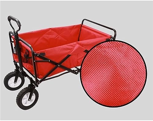 Collapsible Wagon Cart with Wheels Foldable Folding Wagons Carts Silen