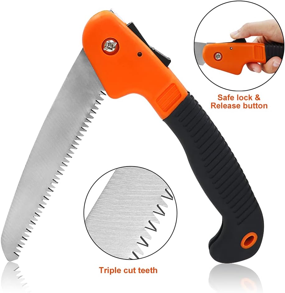 Garden Tool Set,10 PCS Stainless Steel Heavy Duty Gardening Tool Set w