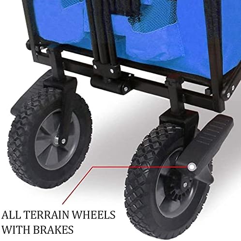 Portable Camping Cart,Outdoor Beach Wagon Transport ping CartHeavy Dut