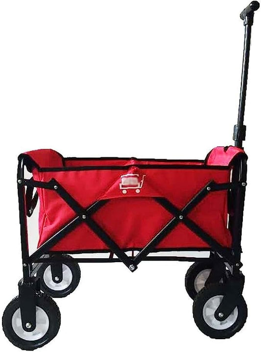 Trolleys, Folding Garden Trolley Cart Heavy Duty Wagon Multi-Function 