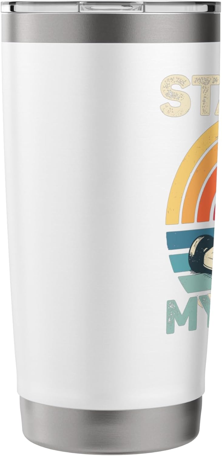 Lawn Care Stay Off My Lawn Mowing Landscaping Gardeners Stainless Steel Insulated Tumbler