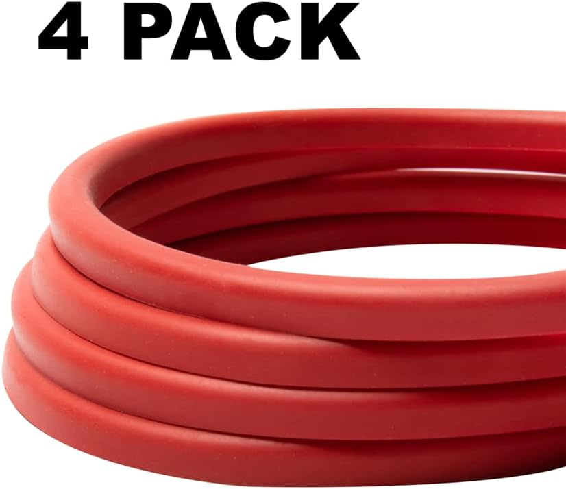 REZIPO 4 Pack Hummingbird Feeder Original Replacement Part Seal Rings