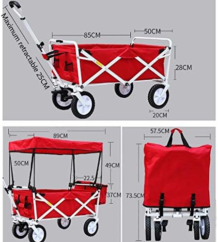 Trolleys, Household Foldigarden Trolley Cart Heavy Duty Wagon Multi-Fu
