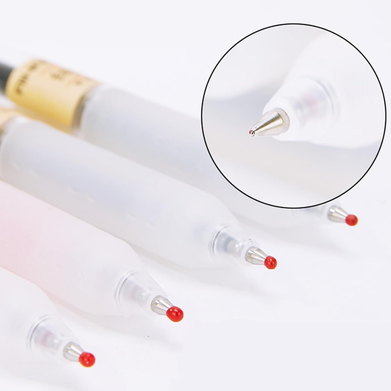 12 Pcs, Gel Pens 0.5mm, Retractable Pens, Black Pens 0.5 Fine Point, S