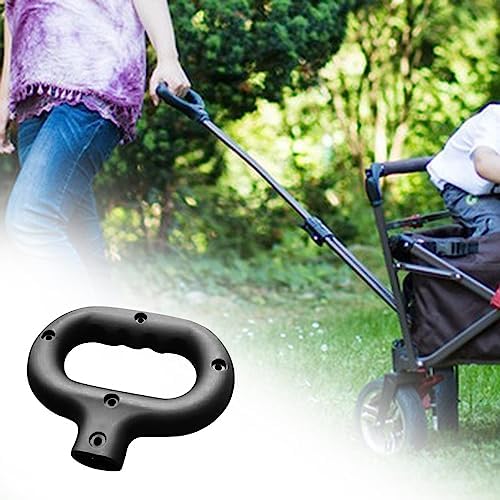 Wagon Cart Push Handle Hand Truck Handle Replacement Portable Trolley Handle for Camping Wagon, Garden Shopping Cart