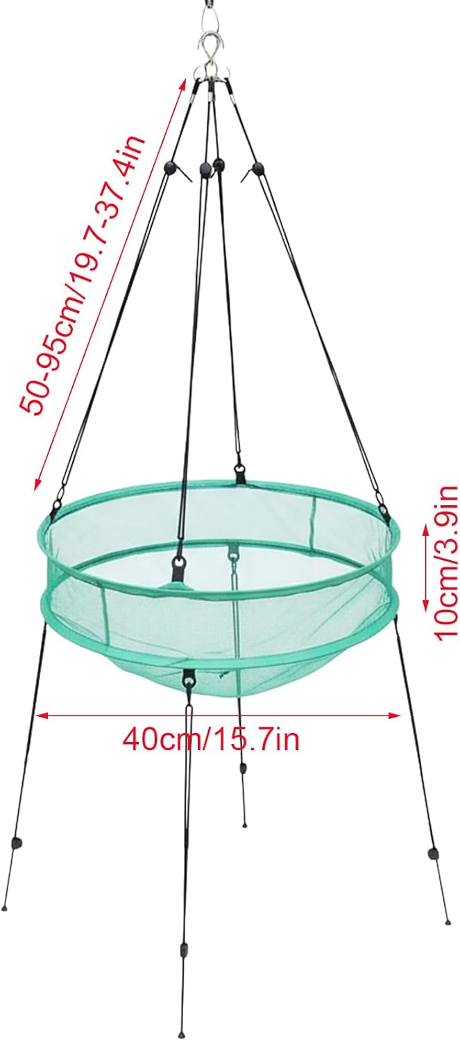 Foldable Birdseed Hoop, Lightweight Garden Feeder Ring, 30cm Seed Hold