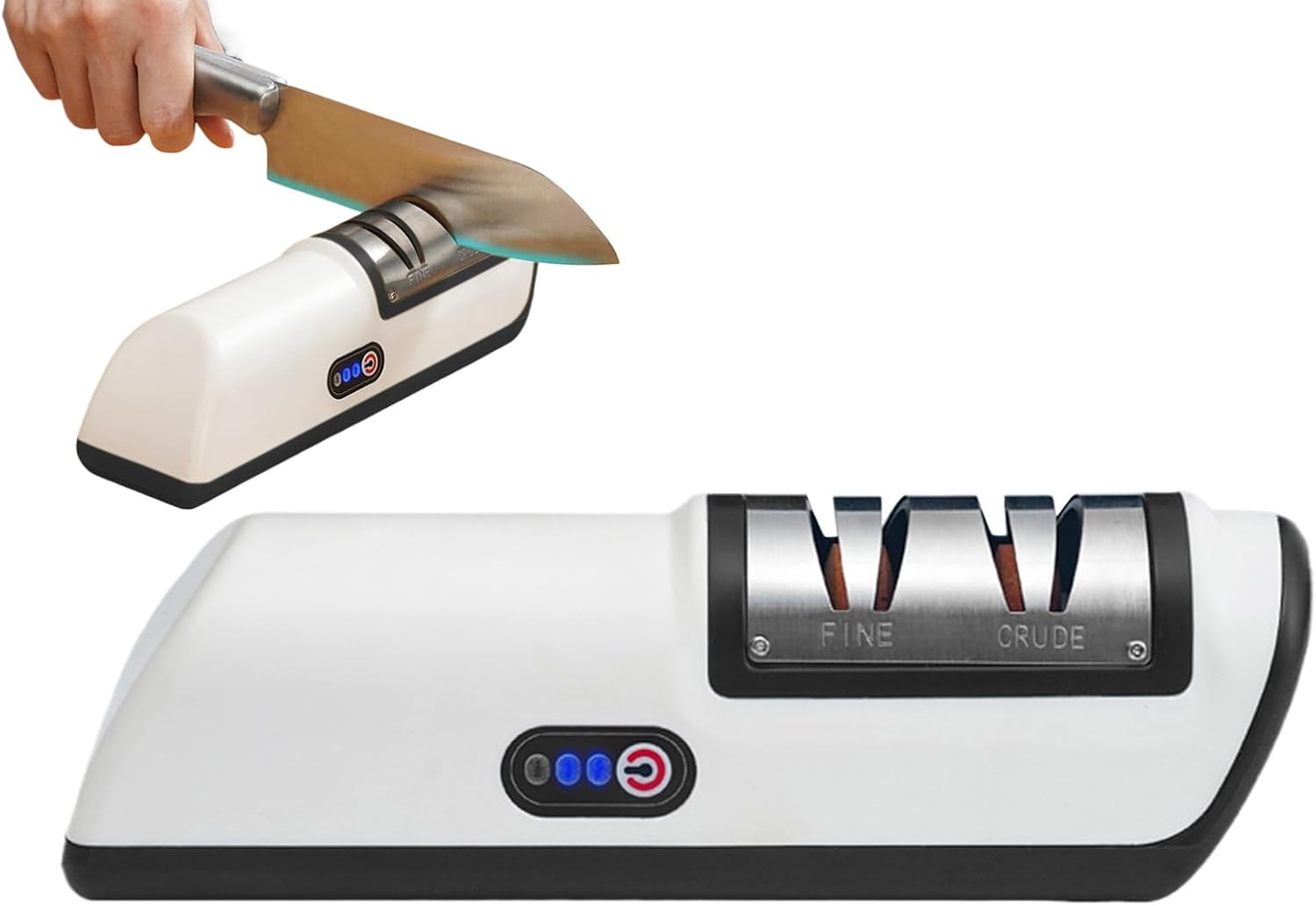 Electric Cutter Sharpener - 3-Stage Scissor Grinder, Automatic Chargin