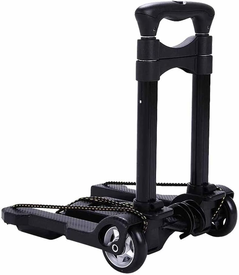 JSEIAJB Heavy Duty Foldable Hand Sack Wheel Trolley Folding Truck Barr