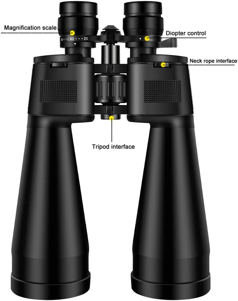 20-60X70 High Magnification HD Professional Zoom Binoculars20X-60X Times Telescope for Bird Watching and Hunting