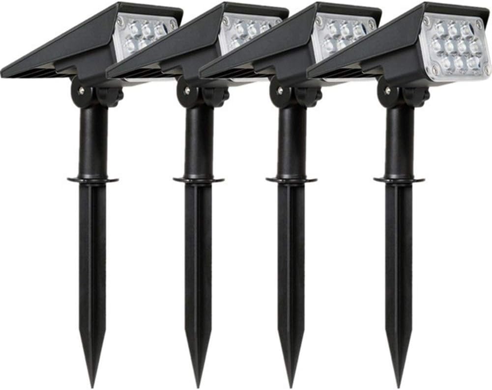 Wall Lamps,20Led Adjustable Solar Spotlight Solar Garden Light Ip65 Super Bright Landscape Wall Light Outdoor Light 6000K Solar Lamp/3000K/4 Pcs