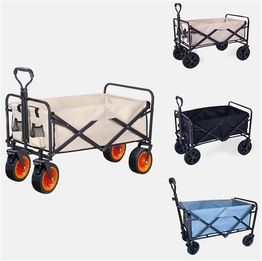 JSEIAJB High-Capacity Trailer Camping Storage Car Portable Folding Wag