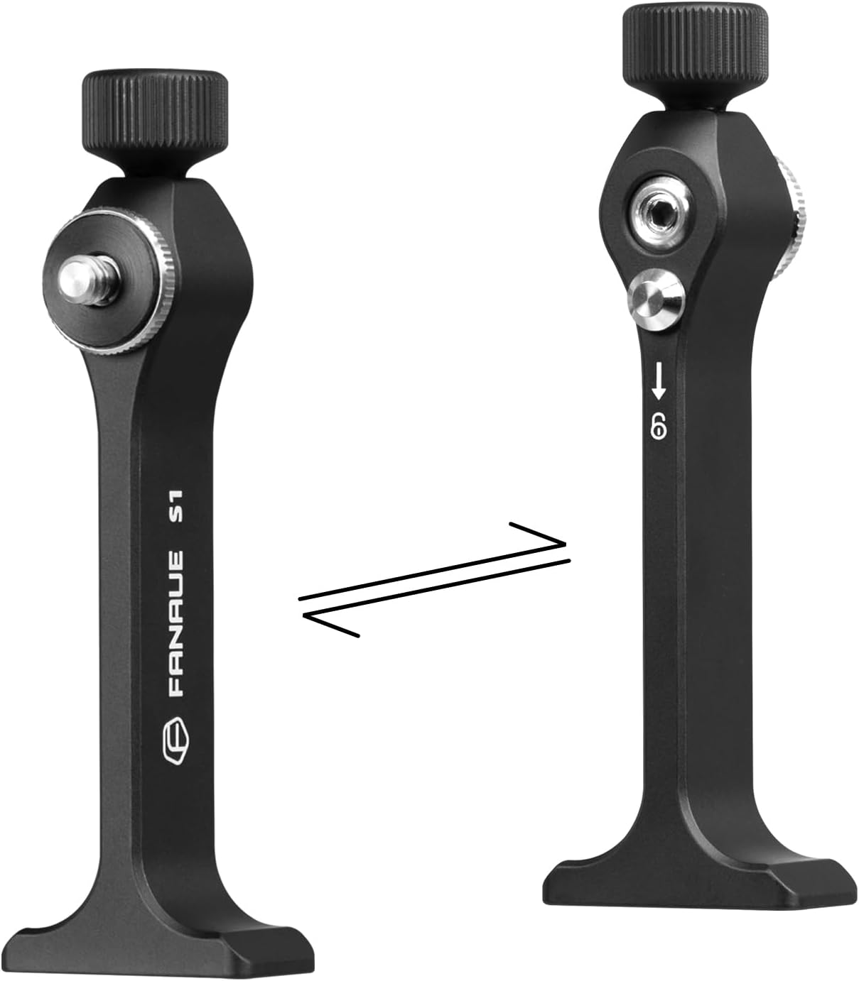 Fanaue Binocular Tripod Adapter, Binocular Mount 1/4 Inch Threading Mo