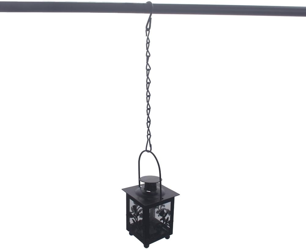 Black Hanging Chains for Bird Feeders, Lanterns, Planters and Decorati