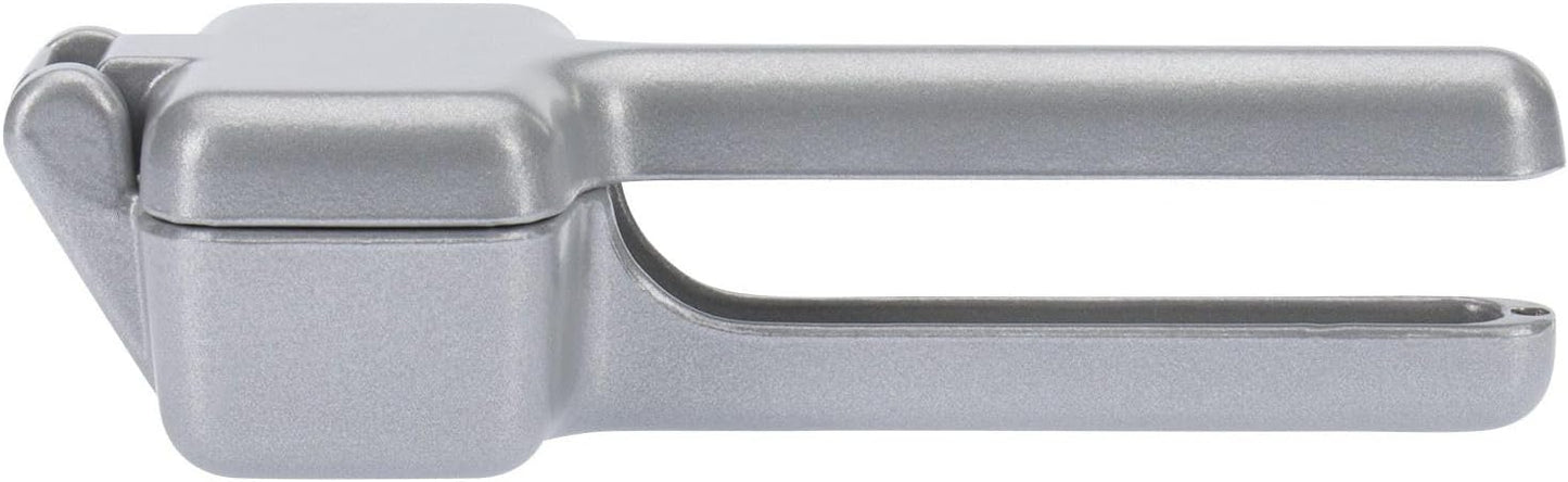 Westmark Manual Ice Crusher – German Heavy-Duty Aluminum Hand Ice Cube Crusher for Crushed Ice, Portable Bar Tool for Cocktails & Drinks, Dishwasher Safe, Bar Accessories, Gray