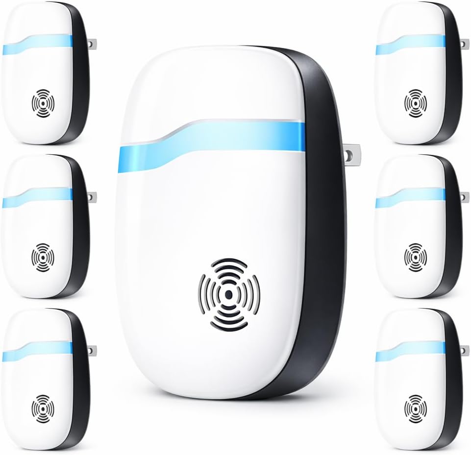 [2026 Upgraded] Ultrasonic Mouse & Pest Indoor Repeller - Stronger Dri