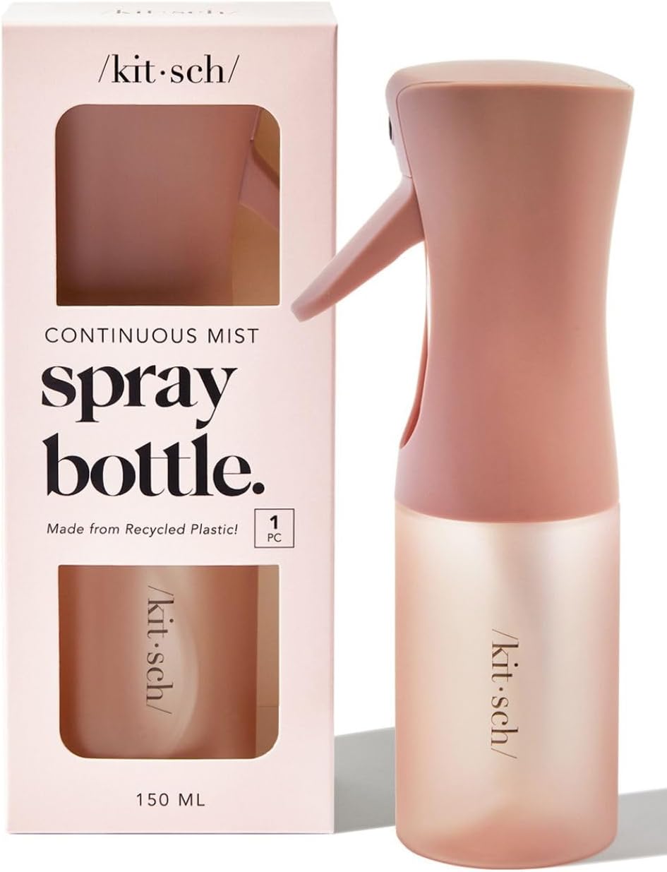 Kitsch Continuous Spray Bottle for Hair – Fine Mist Water Mister & Wat