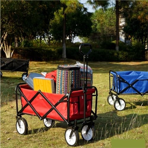 Portable Camping Cart,Outdoor Beach Trolley Cart for Camping and Fishi
