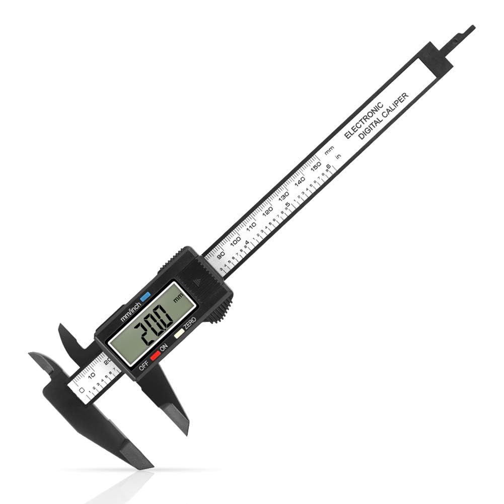 Digital Caliper, Sangabery 0-6 inches Caliper with Large LCD Screen, A