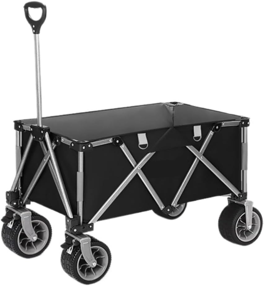Portable Camping Cart,Portable Beach Trolley Cart for Camping and Outd