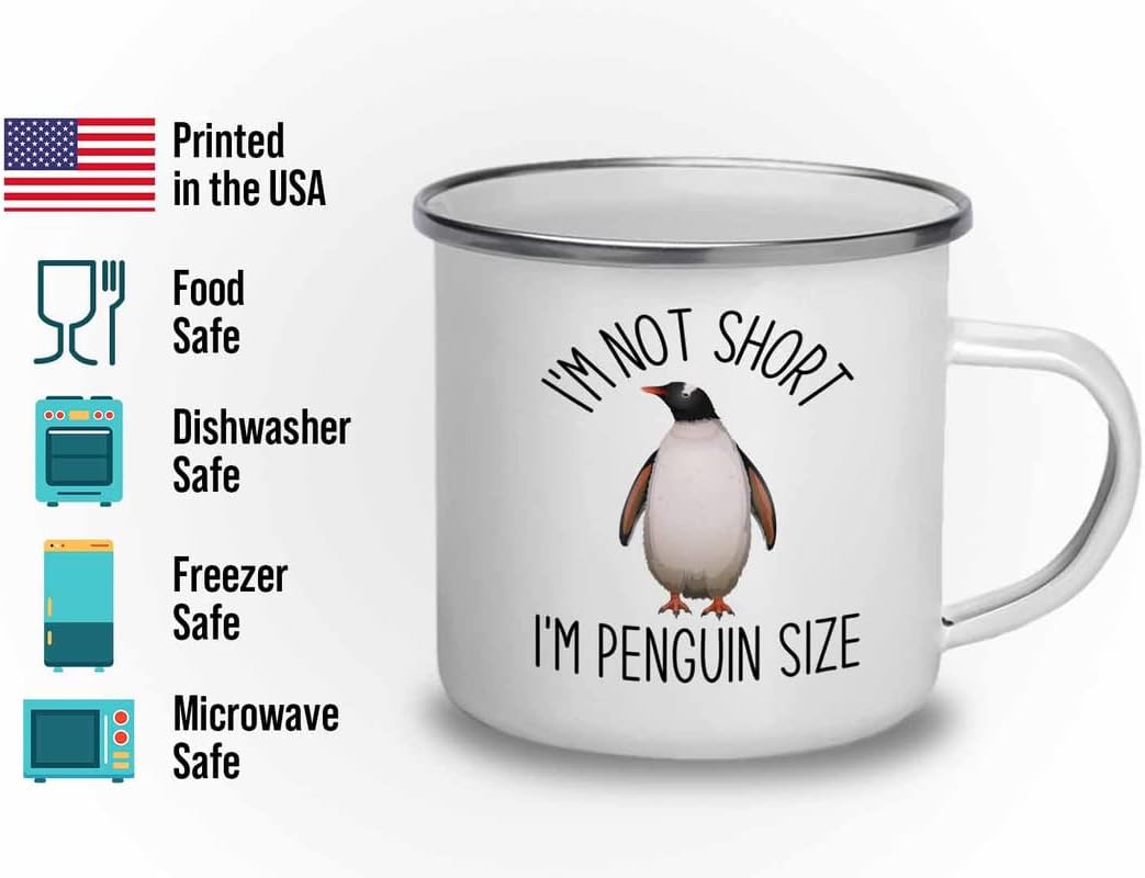Bird Lover Camper Mug 12oz - Short penguin size - Hummingbird Nest Cage Parrot Dad Gardening Outdoor Birdwatcher Feeder