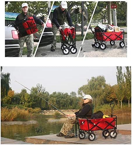 Portable Camping Cart,Ping/Multi-Purpose Garden Utility/Folding Beach 