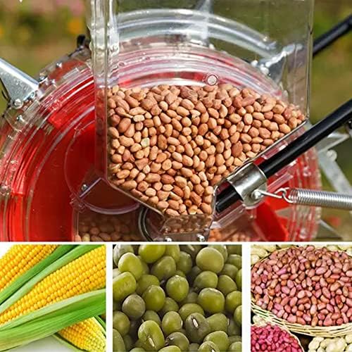 Adjustable Corn Planter Seeder - Hand-Push Roller Seed Dispenser for Accurate Planting & Fertilizing - Essential Garden Tool for Efficient Seed Sowing