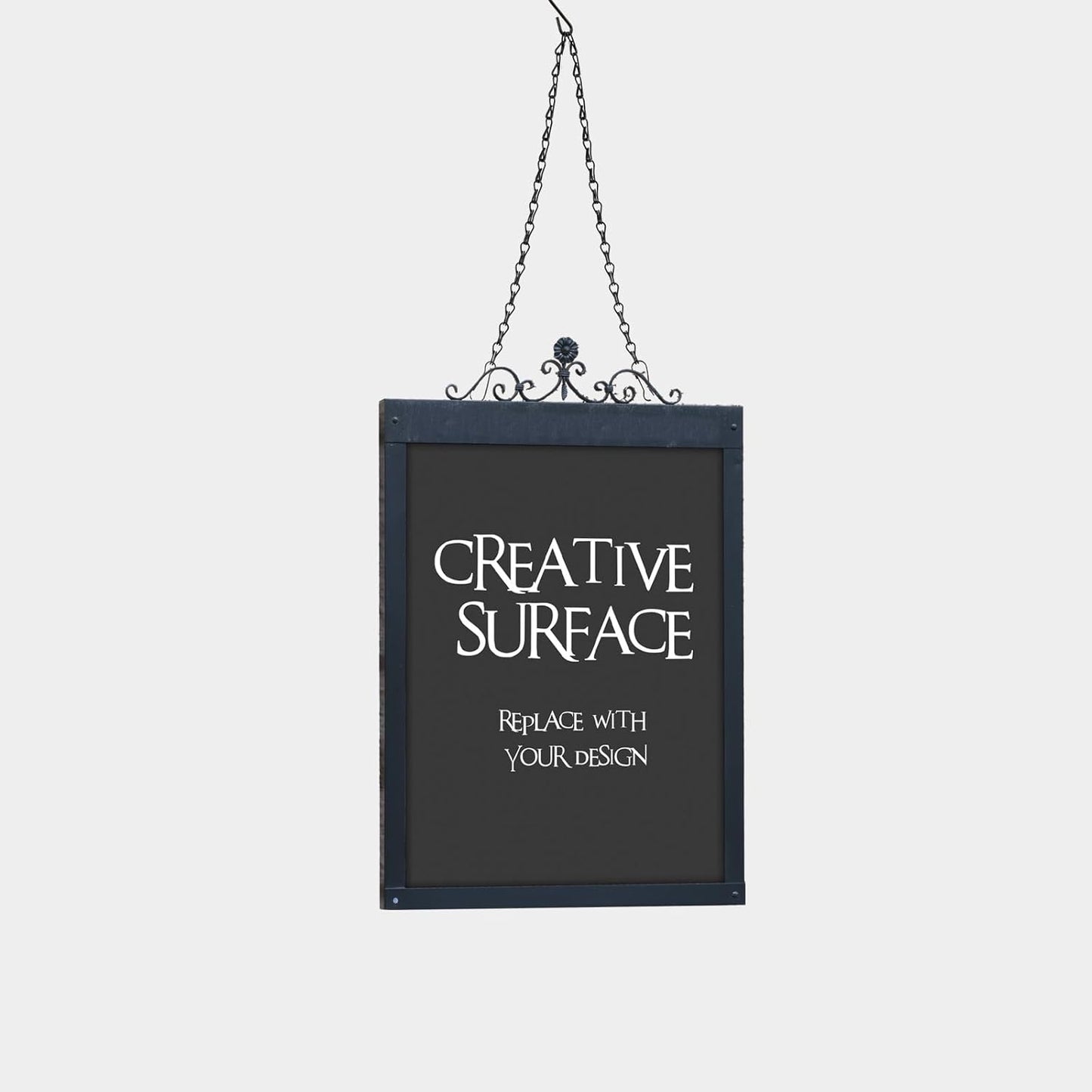 12 Pcs Adjustable Hanging Chains with S Hooks,10 Inch Black Metal Plan