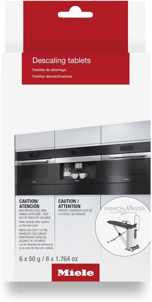 Miele Descaling Tablets for Coffee Machines, Steam Ovens, Ovens, Range