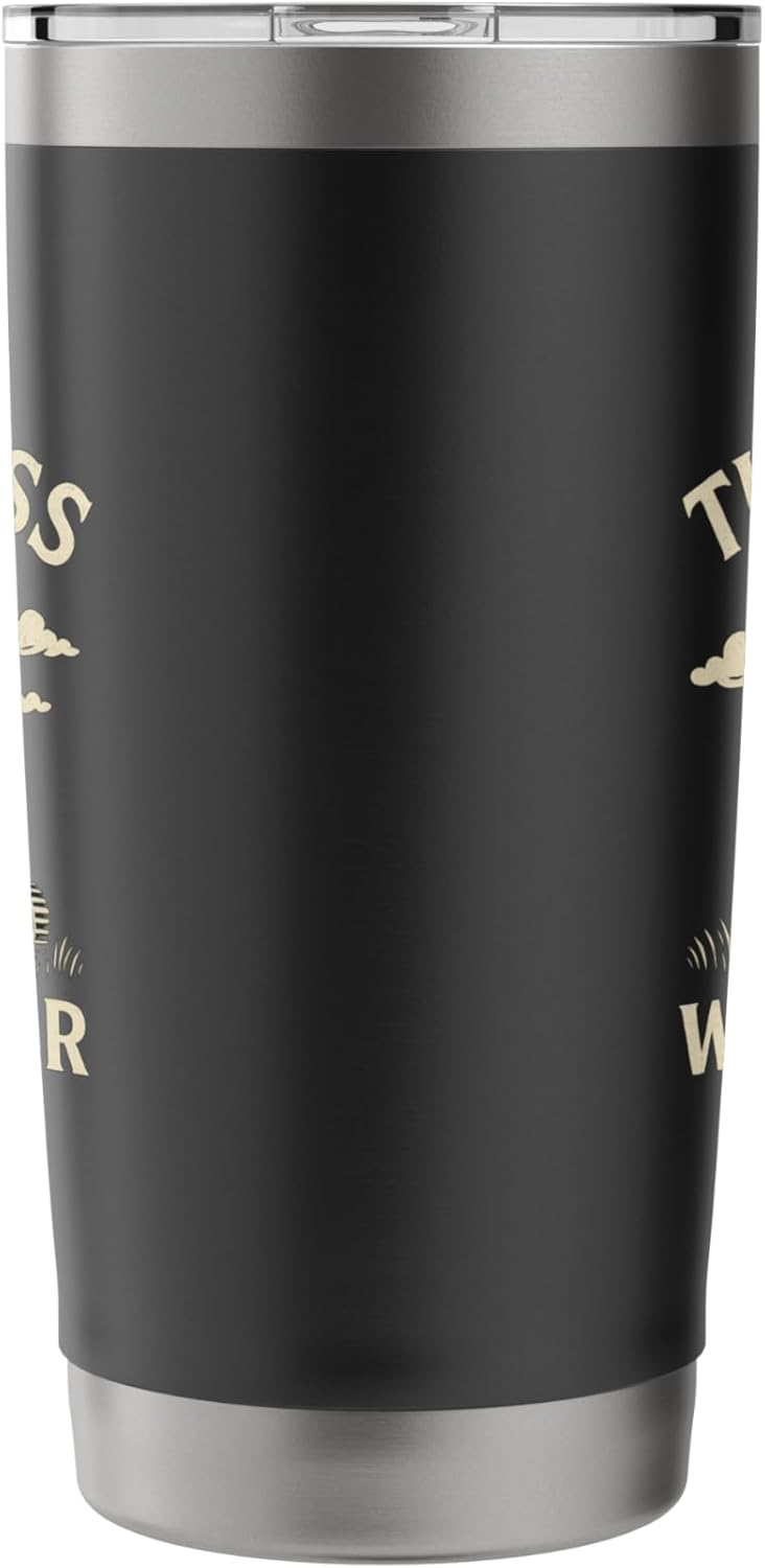 The Grass Whisperer Lawn Mowing Humor Stainless Steel Insulated Tumbler