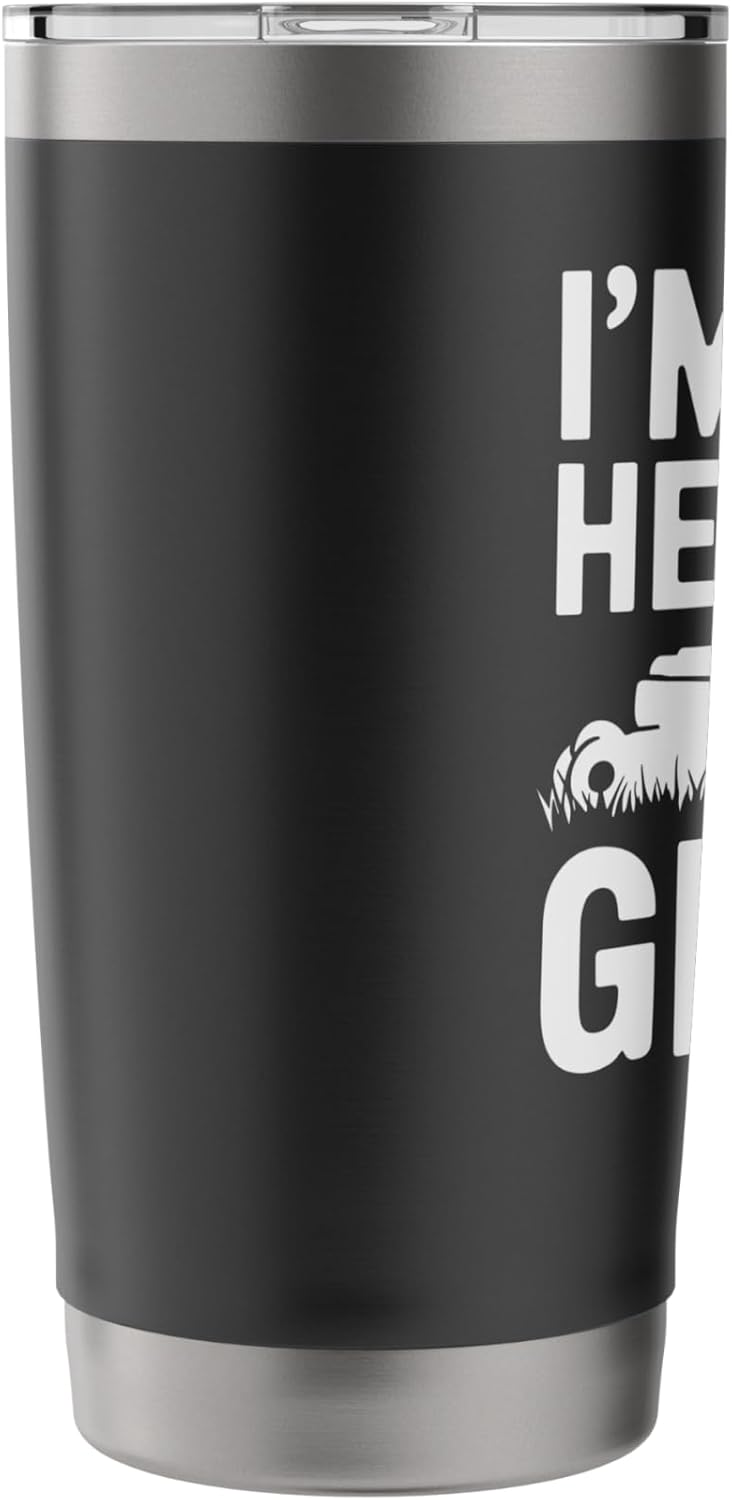 Lawn Mowing for Gardening Lawn Mower Lawn Care for Men Stainless Steel Insulated Tumbler