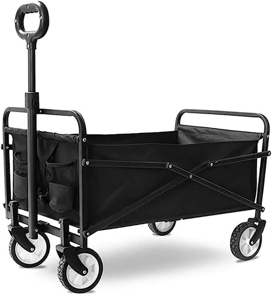 Handcart, Folding Garden Trolley Cart Heavy Duty Wagon Multi-Function 