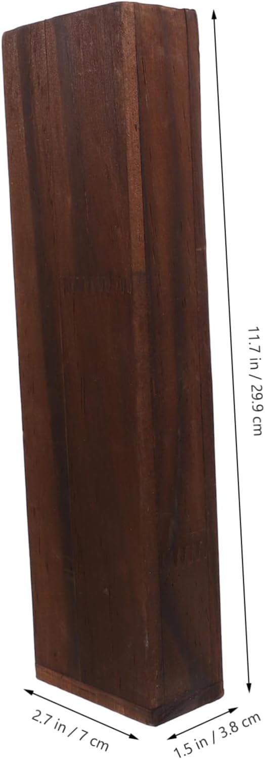 PRETYZOOM Wooden Wall Vase Rustic Farmhouse Decor for Indoor Plants El