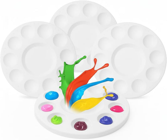 Mr. Pen- 4 Pack Paint Tray Palettes, Kids' Plastic Paint Holder, Trays