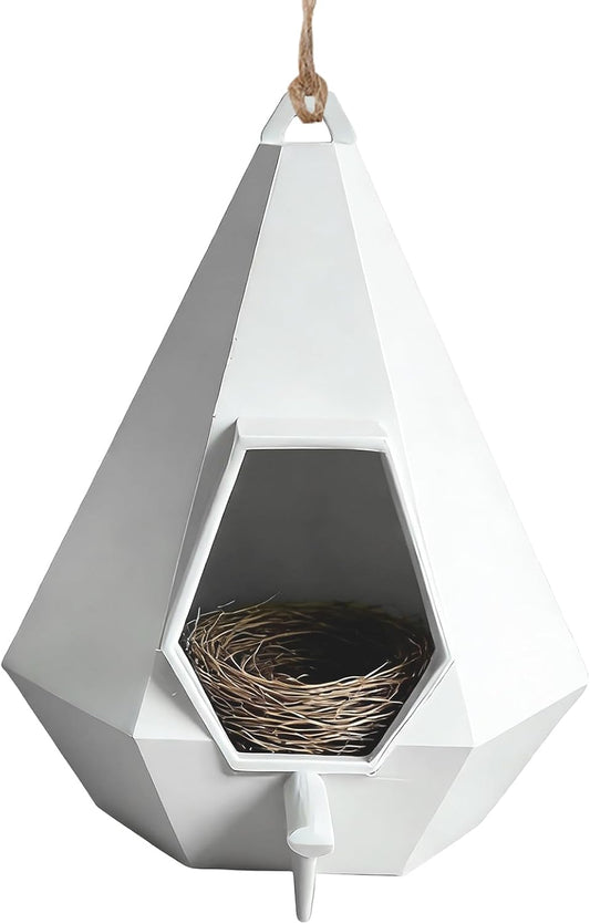 Bird Feeders - Teardrop Hummingbird Habitat - Heavy Duty Bird Feeder | for Animal Pet Home Balcony Yard Garden Patio Indoor Outside Backyard