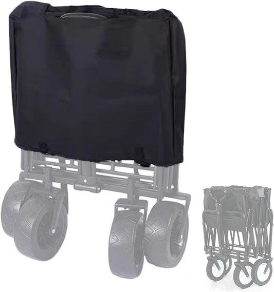 Folding Wagon Cover Fit for Outdoor & Garden Cart Dustproof Accessories, 600D Heavy Duty, 22"x17"
