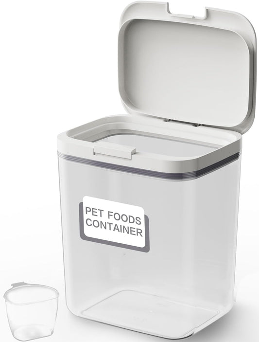 LivLab Mker Dog Food Storage Container 5 lbs Airtight Pet Food Storage