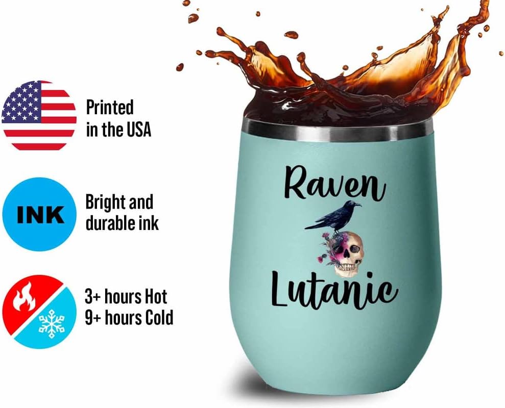Bird Lover Teal Edition Wine Tumbler 12oz - Rven lutanic - Hummingbird Nest Cage Parrot Dad Gardening Outdoor Birdwatcher Feeder