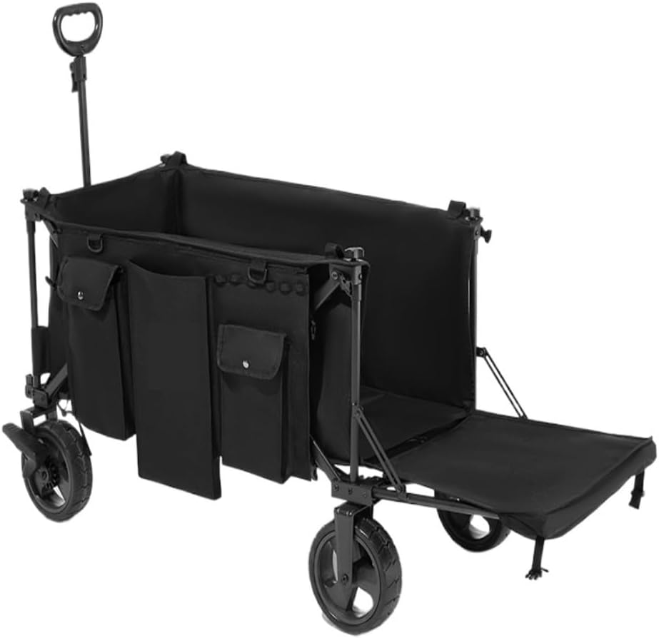 Portable Camping Cart,Outdoor Beach Trolley Cart for Camping and Picni