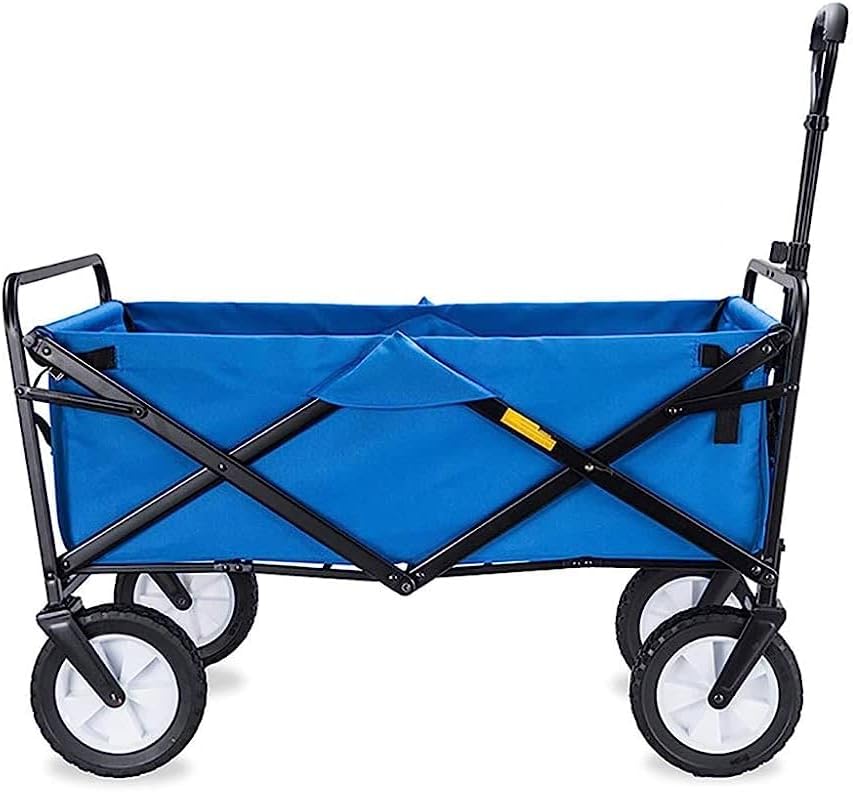 Trolleys, Folding Garden Trolley Cart Heavy Duty Wagon Multi-Function 