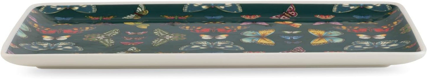 Portmeirion Botanic Garden Harmony Accents Tray (13" x 7.5") - Porcela