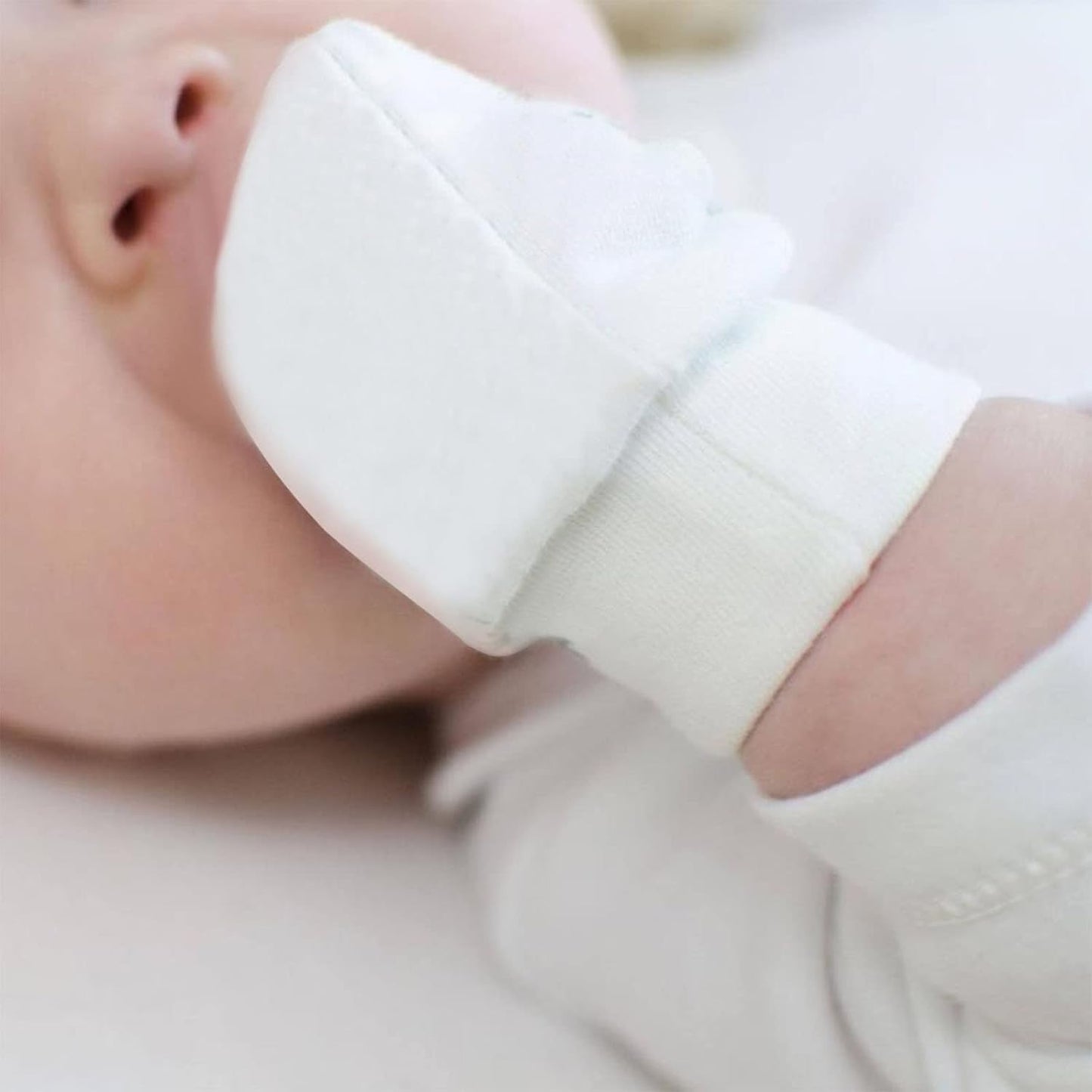 Baby Mittens No Scratch Mittens Infant Soft Gloves Mittens for 0-6 Mon