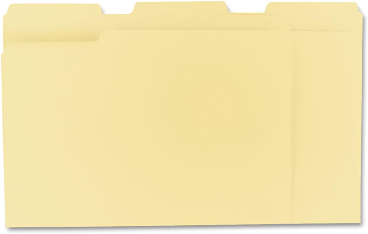 Pendaflex File Folders, Letter Size, 8-1/2" x 11", Classic Manila, 1/3