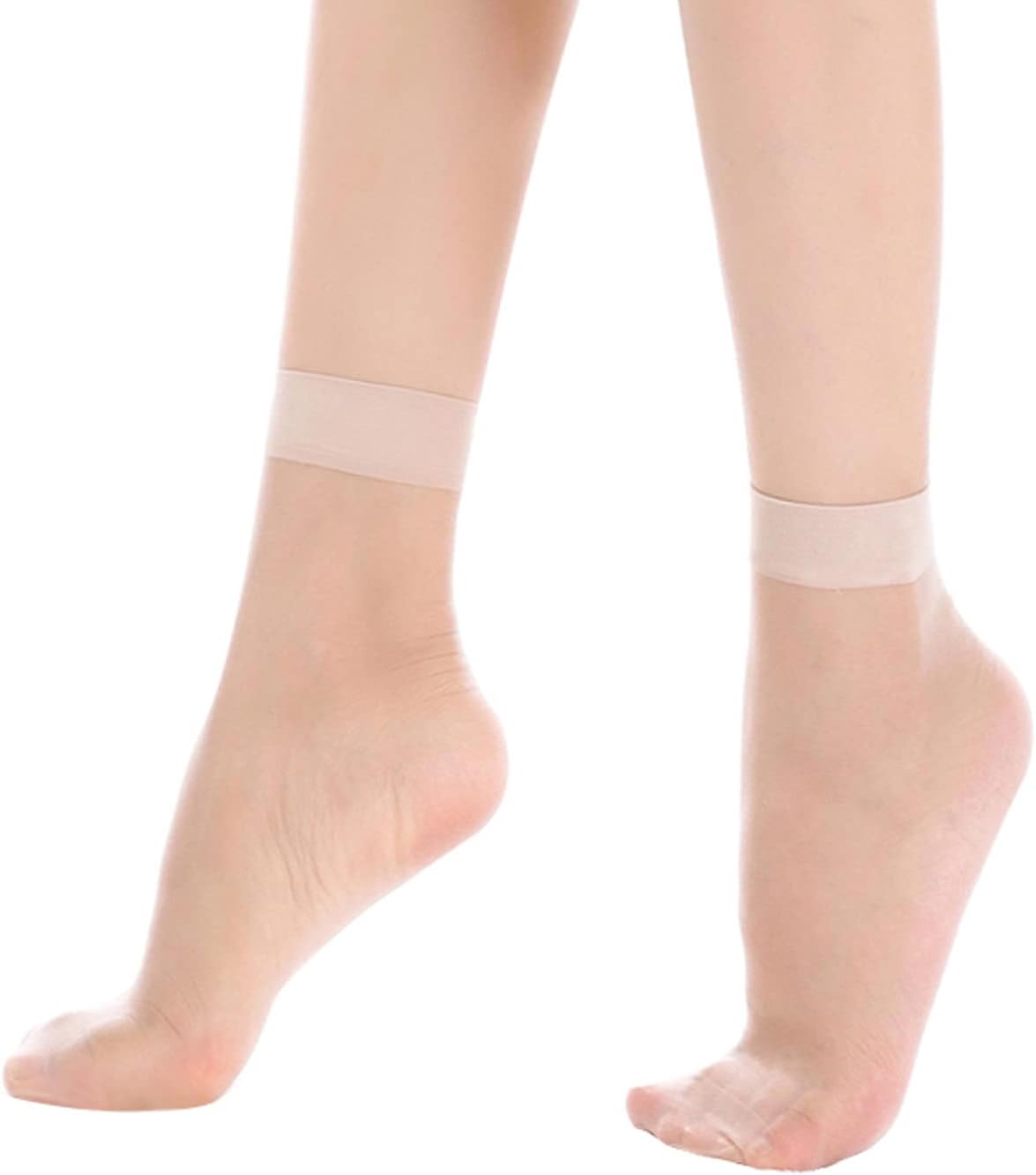 YAGAXI Women's Everyday Sheer Ankle Nylon Soft socks - 9 Pairs 20D Rei