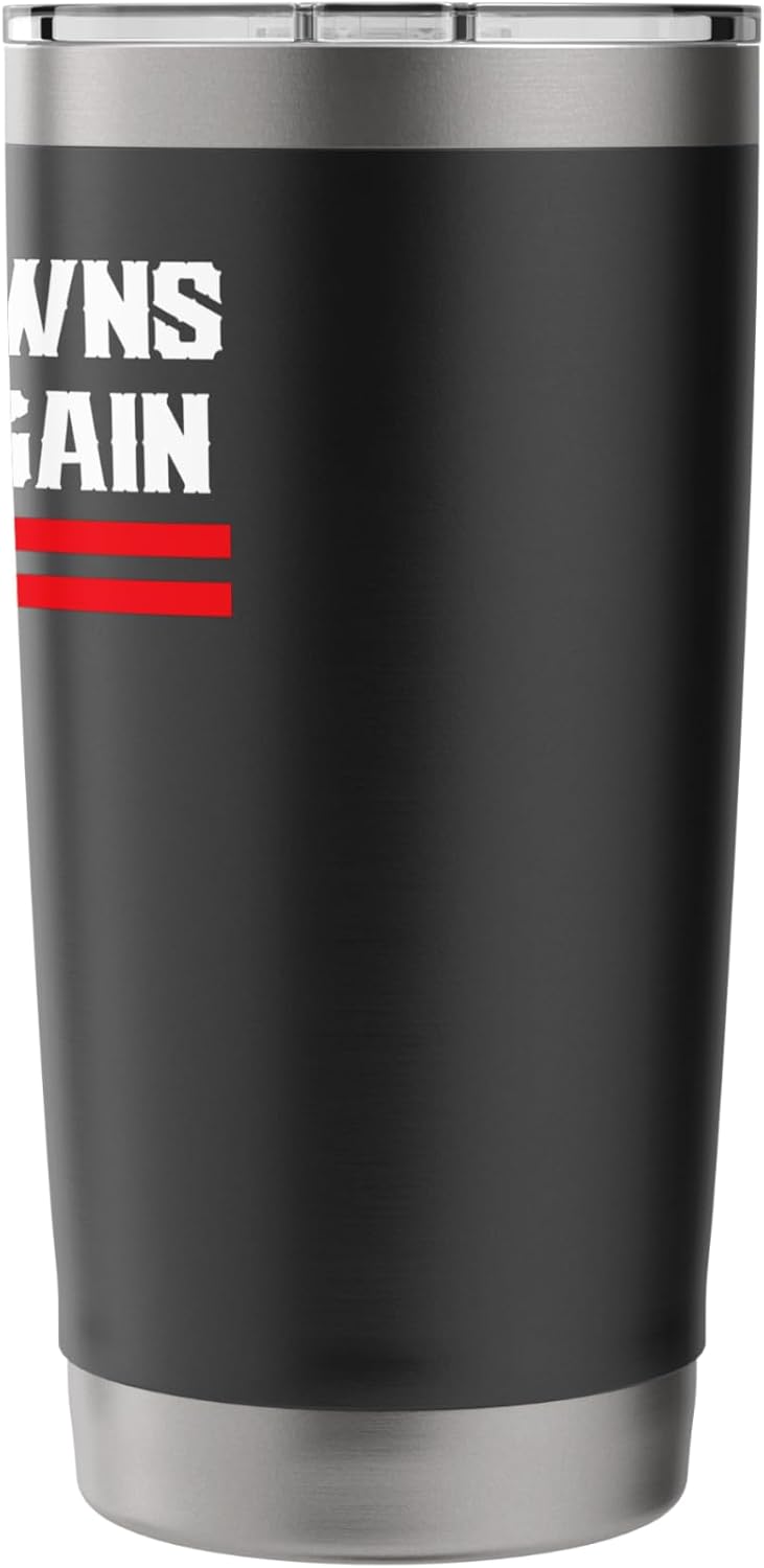Funny Make Lawns Great Again Lawn Mower Dad Stainless Steel Insulated Tumbler