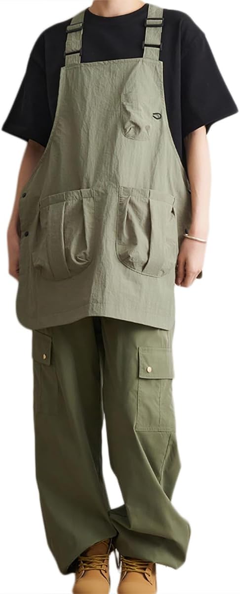 Nanxson Lightweight Apron for Women with Pockets Adjustable Work Apron