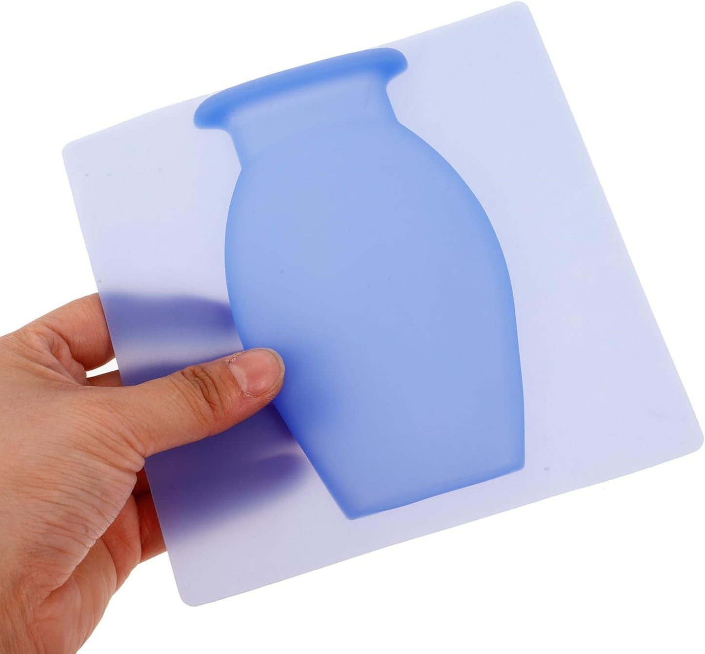 Milisten Wall Hanging Silicone Flower Vase Wall-Mounted Planter for Sp