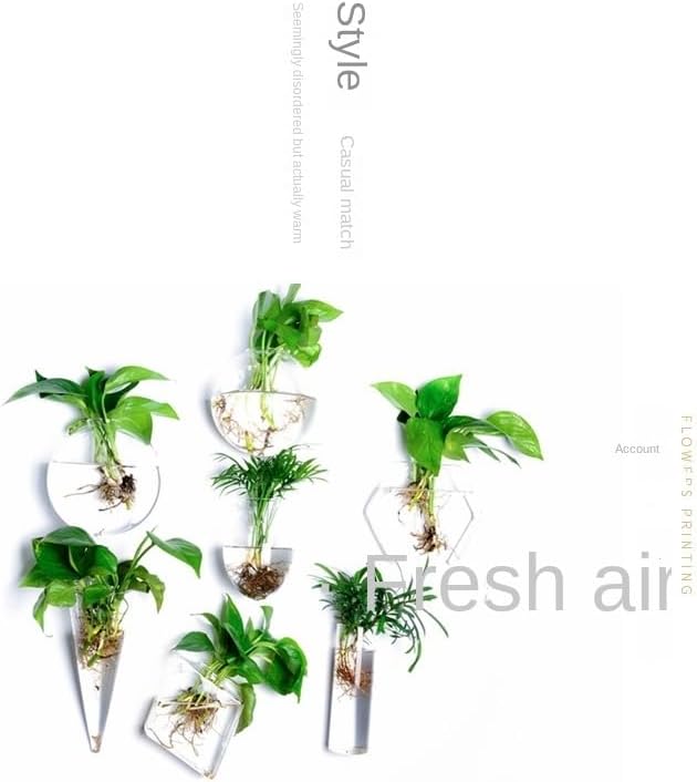 Wall Hanging Glass Plant Terrarium Container Perfect for Propagating Hydroponic Plants Home Office Garden Decor Wedding (Lantern (Width 10 and Height 14 cm))